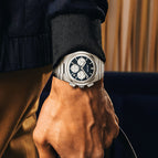 Megir mechanical watch multi-function steel watch business calendar popular men's watch 8402