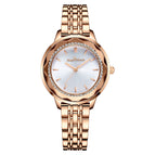 New Waterproof Watch Women Stainless Steel Butterfly Snap Buckle Fashion Small and Exquisite Ladies Watch K-8022L