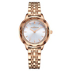 New Waterproof Watch Women Stainless Steel Butterfly Snap Buckle Fashion Small and Exquisite Ladies Watch K-8022L