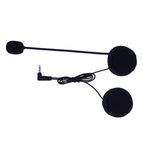 EJEAS Accessories SET 3.5mm Jack Microphone Speaker Headset and Helmet Intercom Clip and Charging Cable for EJEAS V6 V6 Pro.