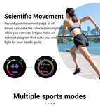 North edge sports watch blood heart rate blood pressure monitoring Bluetooth multi function health men and women watch Nl01
