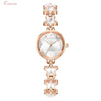 Kimio 6352Ladies Blue Star Bracelet Watch For Women Simple Small Dial Dress Watches Female Brand Waterproof Wristwatch