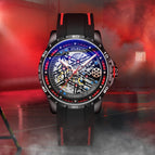 STARKING Rubber Strap Fashion Watch HD Luminous waterproof business men's Watch