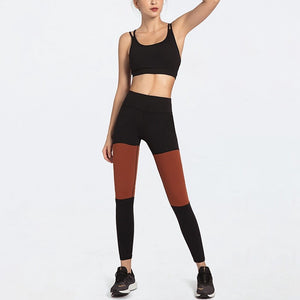 Women's Sports Suits fashion Quick Dry Yoga Running clothing y26k6987 + y26k6997