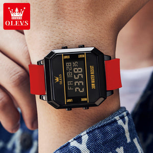 OLEVS watch for men electronic watch student leisure men's watches