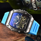 Watch for men New Richard Watch Square Three-Pin Waterproof Luminous Men's Watch Calendar Sports Watch 9791
