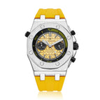KIMSDUN men's watch fashion multi-functional silicone sports waterproof quartz business watch K-1223B