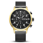 Megir Watch Men's Multi-Function Timing Waterproof Steel Belt Sports Quartz men Watch 2157