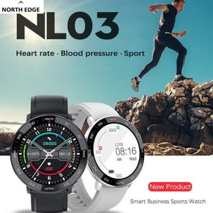 Original North Edge NL03 Unisex Smart Watch Full Touch Screen Heart Rate Blood pressure Outdoor Sport Watch