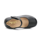2021 girls' leather shoes black and white children's show shoes spring and autumn new big children princess dress shoes elementary school single shoes 032
