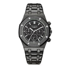 PINTIME Multi-Functional Men's Quartz 6-Pin Business fashion calendar waterproof men Watch 1473