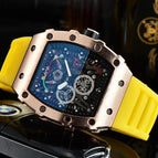 Men's watch Quartz Watch Barrel-Shaped Casual Waterproof Calendar Men's Watch in Stock 9791F