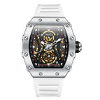 ONOLA ON6828men's watch Fashion Sports Automatic Mechanical Watch Men's Silicone Strap Waterproof Watch