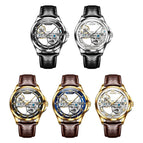OLEVS Men's Watch automatic mechanical watch men's waterproof hollow student men's business watch