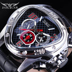 Jaragar men watch Men's Fashion Casual Heart-Shaped Triangle Automatic Mechanical men Watch SLZa46