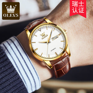 OLEVS Men's watch Mechanical Watch Men's Automatic Fashion Business Waterproof Men's Watch 6629 men