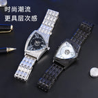 BESTWIN Triangle Watch Men Watch Personality Watch Fashion calendar Waterproof Men casual Watch 938