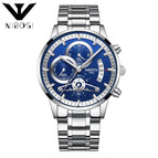 NIBOSI Men Watches Luxury Top Brand Men gold Watch Relogio Masculino Military Army Analog Quartz Wristwatch 2309
