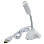 Portable Usb Stereo Studio Mic Ktv Karaoke Mini Microphone For PC Laptop Computer Notebook Handheld Audio Microphone