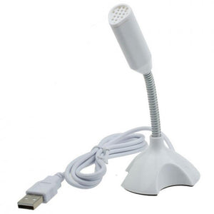 Portable Usb Stereo Studio Mic Ktv Karaoke Mini Microphone For PC Laptop Computer Notebook Handheld Audio Microphone