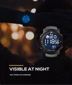 NORTH EDGE smart sports metal watch heart rate waterproof swimming bluetooth watches calorie consumption tactical  male watch.