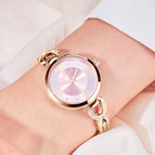 New Waterproof Ladies Watch Quartz Watch Schoolgirl Simple Bracelet Watch K-8098L