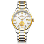 LAOGESHI casual calendar couple watch fine waterproof automatic mechanical men and women watch