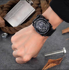 Oulm watch for men new Korean personalized calendar luminous leather watch fashion quartz watch HP3399