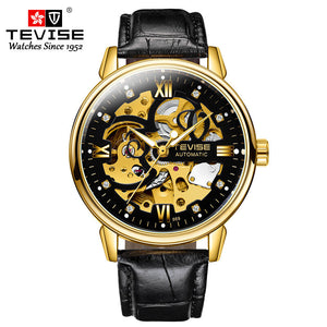 TEVISE new men's watch business waterproof high end quality Mechanical men's watch T869