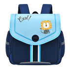 New Cartoon Children's Backpack Horizontal Burden Relief Spine Protection Primary School Student Schoolbag BG6818