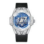 ONOLA ON3816 Fashion Men's Watch Waterproof Silicone Band Quartz Men's Watch