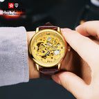 TEVISE new men's watch business waterproof high end quality Mechanical men's watch T869