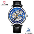 Chenxi's new business luminous waterproof watch men's hollow automatic mechanical watch CX-8843