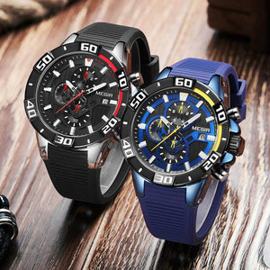 MEGIR 2121 Watch Top Brand Luxury Fashion Analog Quartz Sport Men Watches Mens Waterproof Business Date Wrist Watch Relogio Masculino