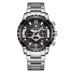 WWOOR Business Casual Men's Watch Steel Belt Quartz Watrproof Watch Hot Selling Men's Watch 8880