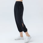 2022 summer new fashion casual yoga pants loose and thin comfortable quick-drying elastic waist leggings sunscreen pants 6806