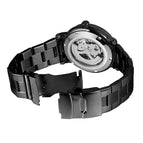 New Forsining Style Men's Fashion Casual Hollow Mechanical Movement Automatic men business Watch SLZe257