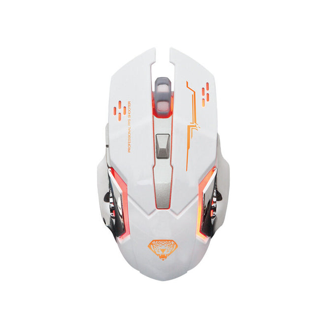 Emperor Leopard Q3 wireless silent charging gaming mouse colorful backlit intelligent sleep