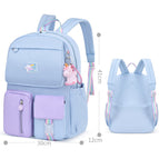 School Bag Rainbow Preschool Backpack Waterproof School Backpack Small Child Book Bag for Teenage Girls Gift