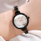 GEDI 81023 Fashion Casual Watch Hot Sale Women Elegant Luxury Diamond Stainless Steel Waterproof Ladies Dress Analog Quartz Wristwatch