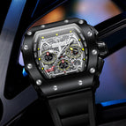 Onola Stylish and Versatile Automatic Mechanical Men's Watch Waterproof Tape Watch Men