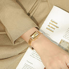 Space-Time Corridor Watch Women's 2022 new fashion trend women's niche design simple steel band ladies watch 1901