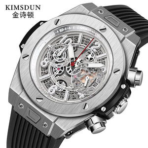 Kimsdun Men's Watch Sports Silicone Fashion Calendar waterproof men's business Quartz Watch K-523B