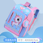 New primary school cartoon schoolbag boys and girls cute dinosaurs 1-3-6 grade large-capacity children's backpack 753