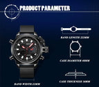 MEGIR 2090 Dual Display Sport Watch for Men Digital Analog Quartz Watch Clock Man Watches