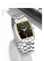 WLISTH watch fashion couple watch square watch men's luminous quartz watch women's watch S966