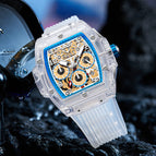 ONOLA ON6810 New Transparent Barrel Design Men's Quartz Watch Waterproof Men casual watch