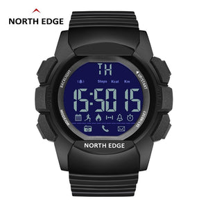 North edge man sports watch step recording multi function waterproof Bluetooth watch Military Style Watch AK sports watch