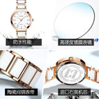 OLEVS 5877 fashion quartz women's watch Jam tangan perempuan waterproof women's Casual watch