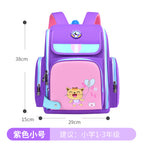 New primary school student cartoon schoolbag men's light and comfortable space bag large-capacity children's backpack 755